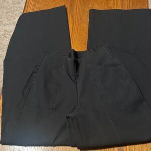 Women's / Girls Black Pants / Tall